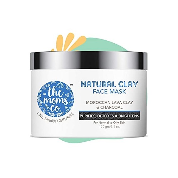 The Natural Clay Face Mask with Moroccan Lava Clay &
