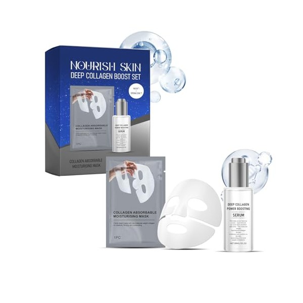 Deep Collagen Boost Set - Facial Skin Care Set with