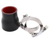 TuoLauthon 2 to 2.5 inches Black Silicone Reducer Coupler with