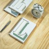 COLLECTIVE HOME - Monogram Notebook, Wood Cover College Ruled Notebook,
