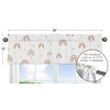 Sweet Jojo Designs Boho Rainbow Window Treatment Valance - Blush