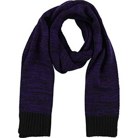 Alfani Mens Space-Dyed Scarf, Purple, One Size
