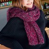 WHITE FANG MA058 Long Scarf, Autumn & Winter, Cold Protection,