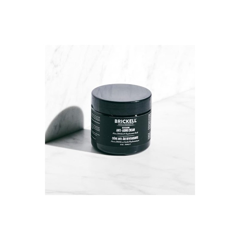 Brickell Men's Ultimate Anti-Aging Routine - Anti-Wrinkle Night Face Cream