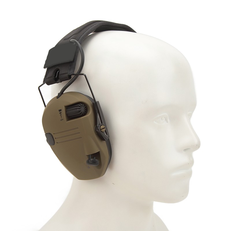 Noise Reduction Earmuffs Soft Padding Foldable Ear Protection Earmuff for