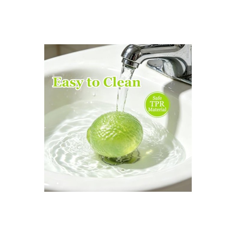 Limón Squishy, accesorio de computadora de aceite de coco para