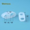 Welnove Pack of 10 Bunion Correction, Toe Separators with 2