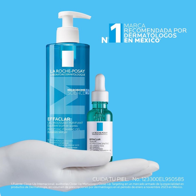 La Roche-Posay Kit Limpiador Effaclar Gel Purificante +M + Effaclar