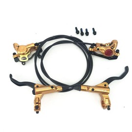 OSC Bicycle Brake Lever Left and Right Lever Set 800/1400mm MTB Bicycle Hydraulic Disc Brake Set Front and Rear Bike Parts