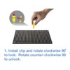 Ascend Tools Organizer Genie 76 Piece Pegboard Tool Organizer Starter