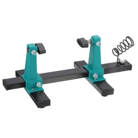 PATIKIL Adjustable PCB Holder Circuit Board Holder 360° Degree Rotation Tool for Circuit Board Soldering Desoldering Repair, 6.5x11.8", Green