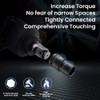 Anbull 1 Inch Drive Deep Impact Socket Set, 9 Pieces