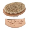 2PCS Set Sweater Cleaning Shaver Set Oval Beech Wood Bristle