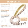 GAMUDA Small Dog Harness Collar and Leash Set, Step in