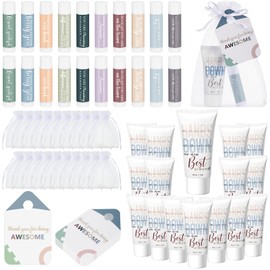 Heigble 30 Sets 2025 CNA Week Gifts Bulk Lip Balms and Hand Cream Employee Appreciation Inspirational Hand Lotion Thank You Gifts Bulk for Coworker Staff Nurse Teacher Team