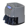 INTSUPERMAI Coin Counter Machine Electric Coin Sorter Wrapper/Roller Digital Counting