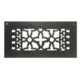North American Country Home Cast Iron Vent Register (Floor Grate) 6 X 12 inch by NACH