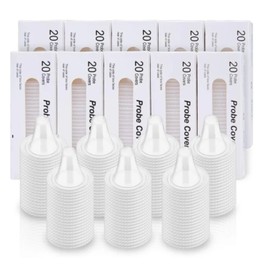 200 Count Ear Thermometer Probe Covers/Lens Filters/Caps Compatible with Braun Thermometers and Other Ear Thermometers | Baby and Infant Friendly | Disposable (200 Pack)