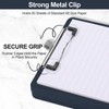 Meiikun Small Clipboard with Storage, A5 Clipboards with Pen Holder,