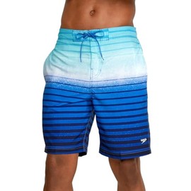 Speedo Men's Swim Trunk Knee Length Boardshort Bondi Striped