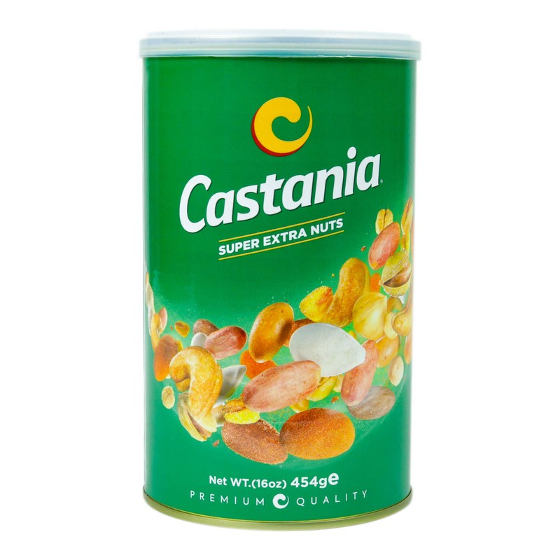 Castania Lebanese Mixed Nuts, Super Extra Mix with Pistachios, Almonds,