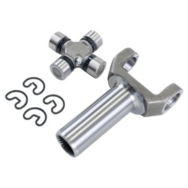 COOL STAR 2-3-6081X Transmission Slip Yoke and 5-153X U-Joint Kit Compatible with GM Turbo 350 TH350 700R4 1310 Series 26/27 Spline Slip Yoke Replaces 5153X 236081X