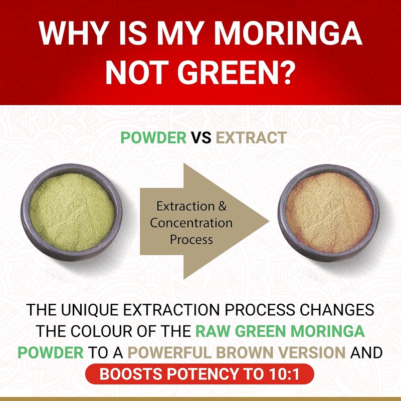 Organic Moringa Capsules Organic - Moringa Oleifera Capsules | Natural