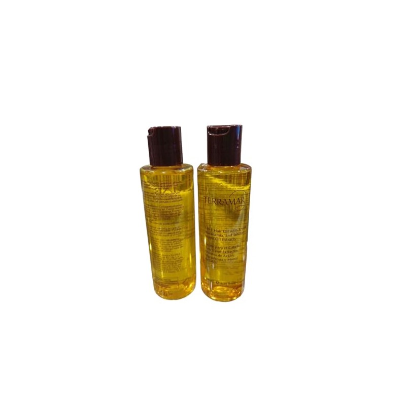 Terramar Aceite para Cabello 3 en 1, Extractos de Argán,