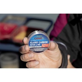 Browning Premium Cenex Fluoro Carbon Hook Line Monofilament Fishing Line Feeder Fishing Accessories Hitch Fishing Supplies Fluorocarbon Leader Clear 0.19mm