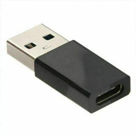 Unbranded 2 PACK USB C 3.1 Type C Female to USB 3.0 Type A Male Port Converter Adapter USA - Black