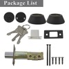 Probrico Oil Rubbed Bronze Double Cylinder Deabolt Keyed Alike, 3