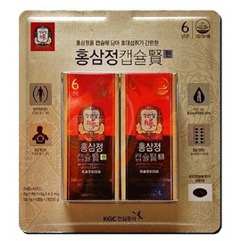 Guangdong 정관장 홍삼정 캡슐 현 500Mg X 100캡슐 Korean Red Ginseng Extract Capsule 500Mg X 100 Capsules