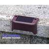 GZZYPZ Solar Outdoor Waterproof Itelligent Induction Deck Light 16 Pack