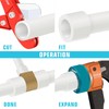 iCrimp Ratcheting PEX Expansion Tool Kit Auto Rotation PEX-a Tubing