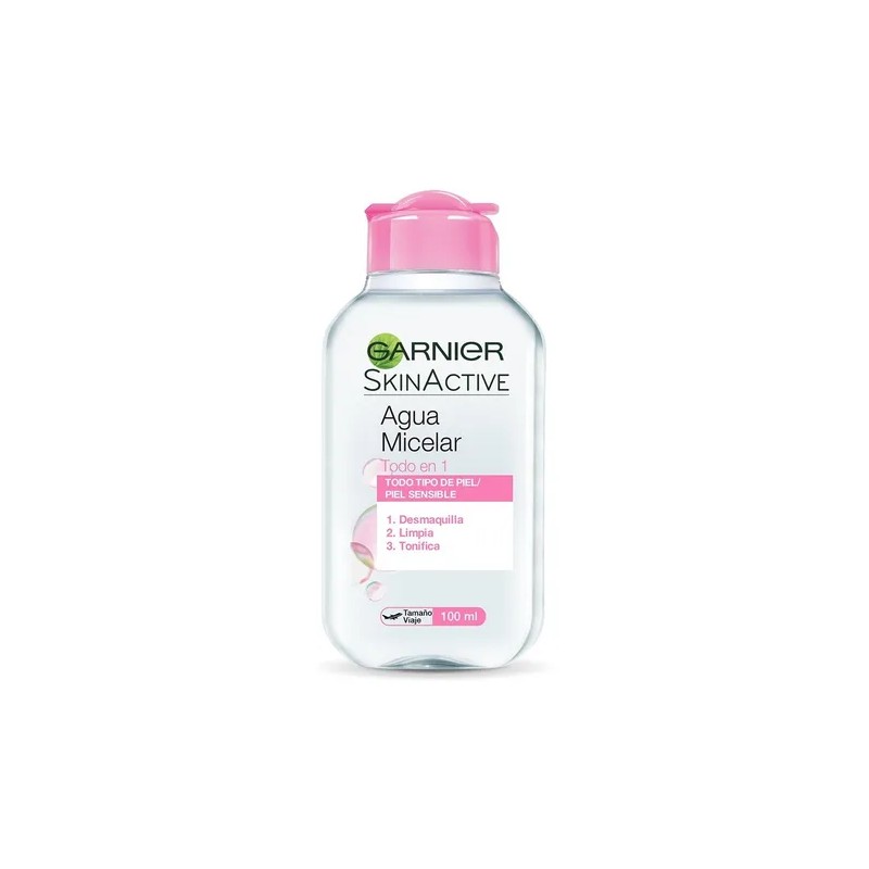 Agua Micelar Skinactive Todo En 1 Facial Garnier 100ml