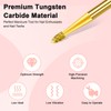 CGBE Nail Cutter Attachments, Tungsten Carbide Nail Cutter Bits Flame