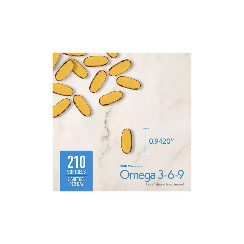 Omega 3-6-9 Salud Cardiovascular (325) Cápsulas Americano