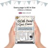 60th Party Quiz Game | A fun, entertaining party activity