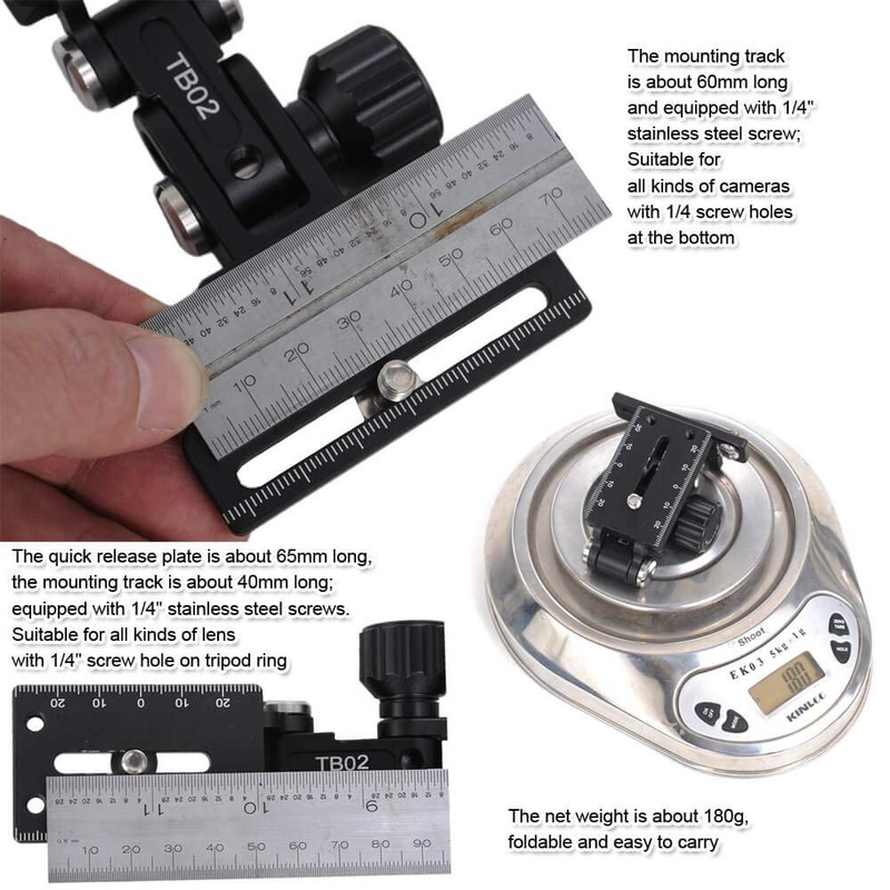 Retractable Long Focus Lens Support Stand Bayonet Protector, Foldable Camera