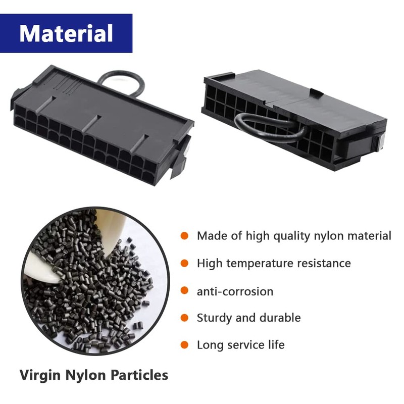 DKARDU 24-Pin ATX Power Jumper Bridge Tool PSU Test Starter