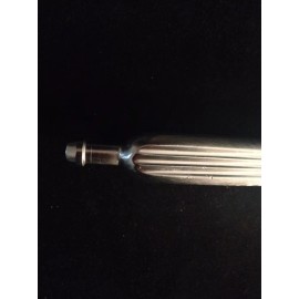 SKLAR XD Brass Angular Cannula 9" Long Laryngeal Yankauer 1/4" Diameter