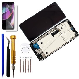 Eaglewireless LCD Display Screen Touch Digitizer Assembly with Frame Housing Replacement for Motorola Moto G Stylus 5G 2021 XT2131