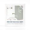 Stretch Ultra Soft Jersey Knit Fitted Pack n Play Sheets