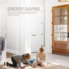 KAKICLAY 42" Weighted Draft Stopper for Bottom of Doors and