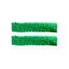 2PCS Elastic Sparkly Headband 5cm Wide Green Sequin Headbands For
