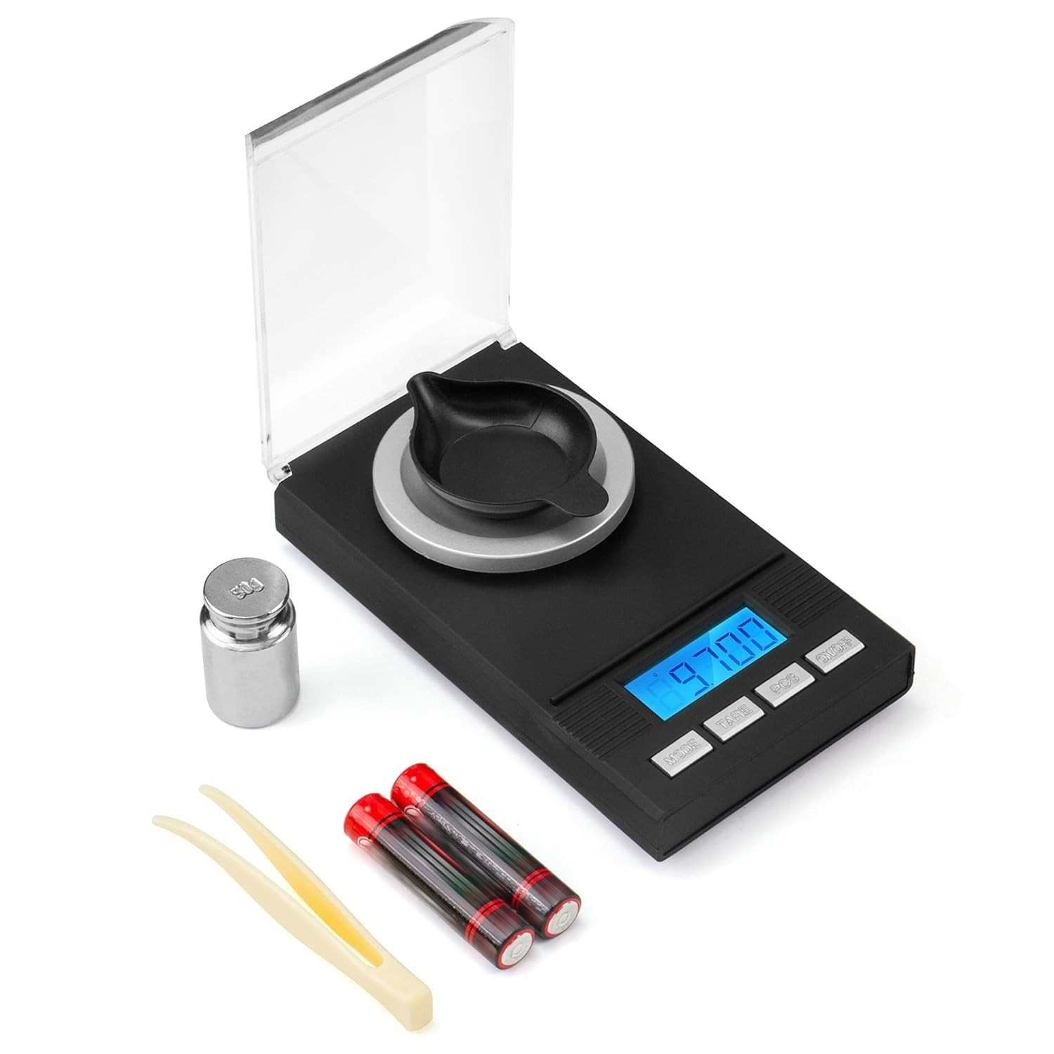 Precision Scale, 0.001 g x 50 g, Precision Electronic Scale, 0.001 g (0 ...