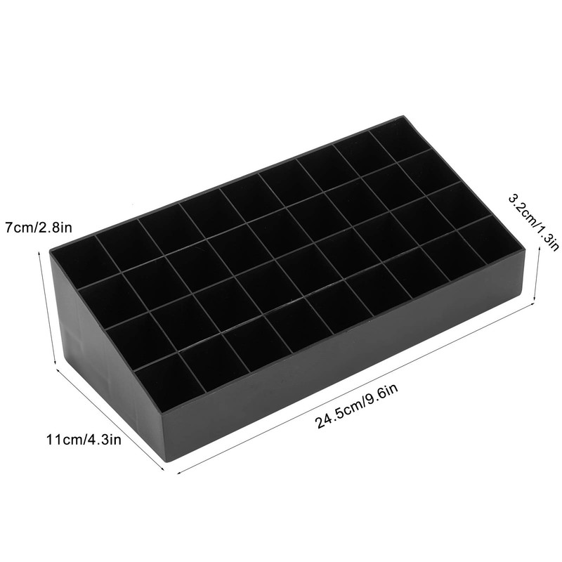 Tyenaza 36 Grids Makeup Storage Box, Lipstick Organizer Storage Box