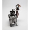 STEEMO Screw Man Chef Cooking Kitchen Gift Metal Art Decoration