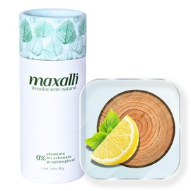 Desodorante Natural de Limón y Sándalo | Sin Aluminio | Para Olor Fuerte 78 g