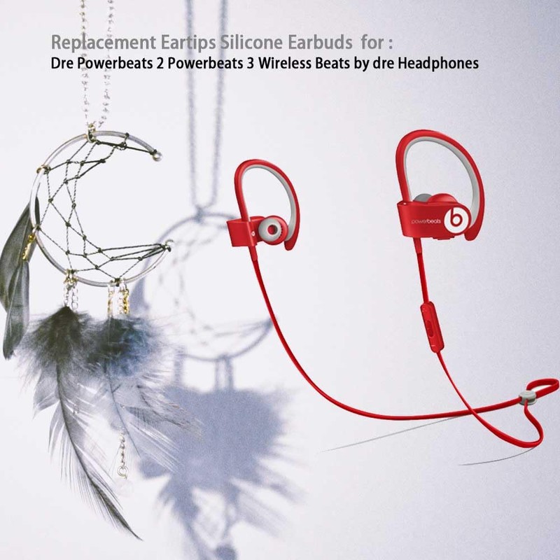 Replacement Eartips for dre Powerbeats 2 Powerbeats 3 Wireless Beats